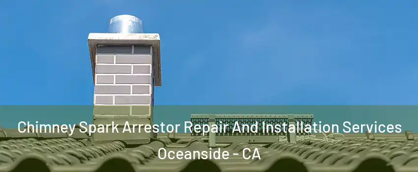 Chimney Spark Arrestor Repair And Installation Services Oceanside - CA