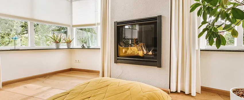 Residential Fireplace Ceramic Glass Installation in Oceanside, CA