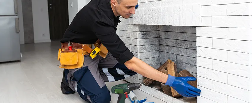 Fireplace Damaged Damper Frame Repair Services in Oceanside, California