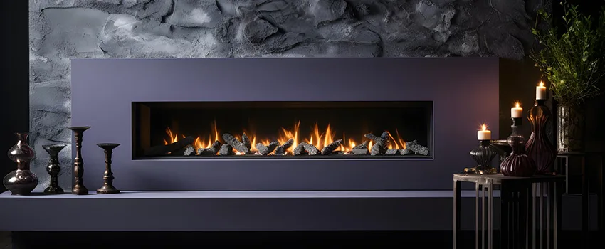 Ember Bed for Ventless Gas Fireplace in Oceanside, CA