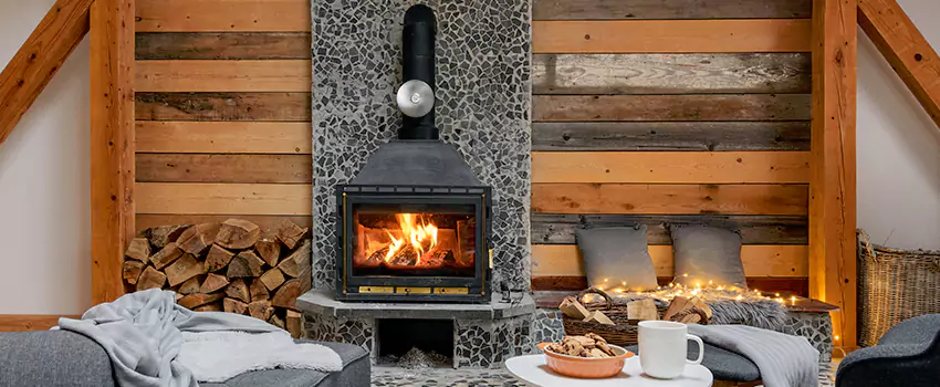 Thelin Hearth Products Direct Vent Gas Stove Fireplace Inspection in Oceanside, California